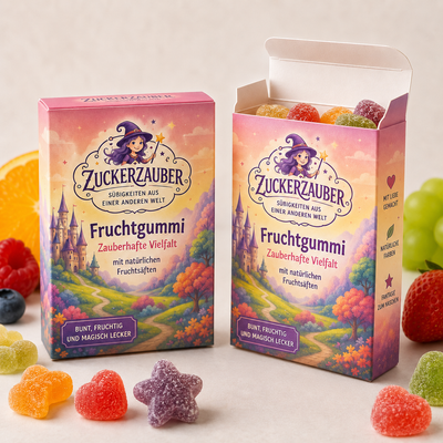 Faltschachtel 8 × 11 × 2 cm aus GC1 Karton – vielseitige Produktverpackung für Kosmetik, Seife, Lebensmittel & Kleinteile