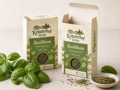 Faltschachtel 8 × 11 × 2 cm aus GC1 Karton – vielseitige Produktverpackung für Kosmetik, Seife, Lebensmittel & Kleinteile