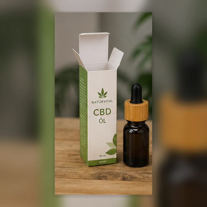 CBD-Oel im Tropfenflacon